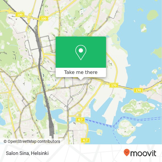 Salon Sina map