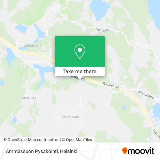 Ämmässuon Pysäköinti map