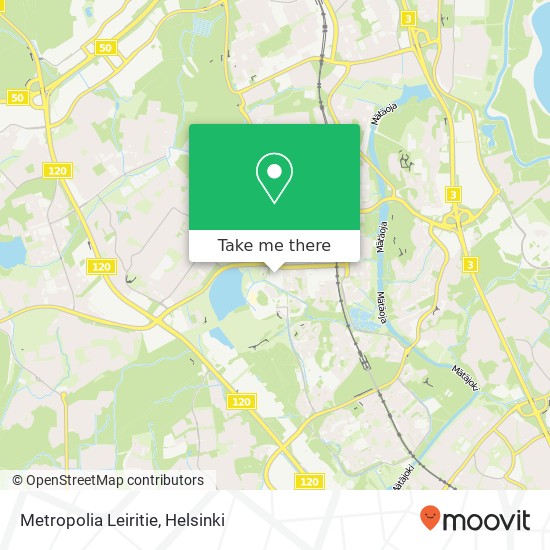 Metropolia Leiritie map