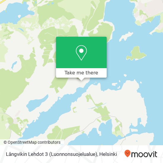 Långvikin Lehdot 3 (Luonnonsuojelualue) map