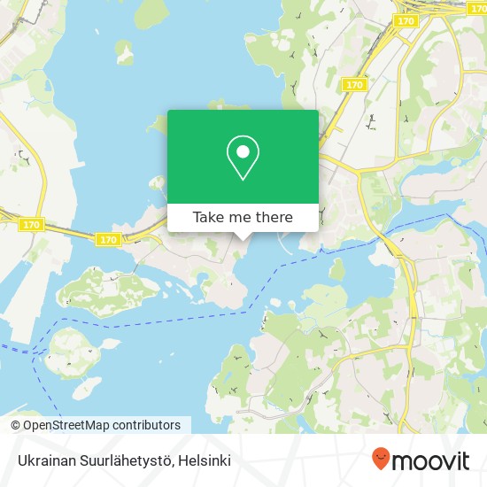 Ukrainan Suurlähetystö map