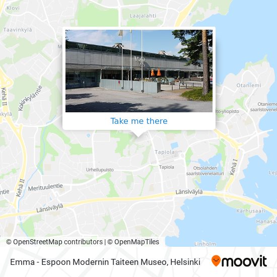 Emma - Espoon Modernin Taiteen Museo map