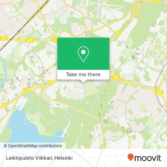 Leikkipuisto Viikkari map