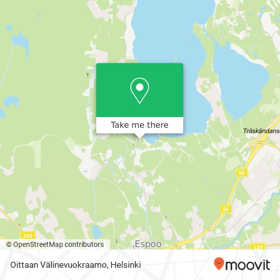 Oittaan Välinevuokraamo map