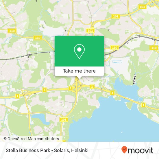 Stella Business Park - Solaris map