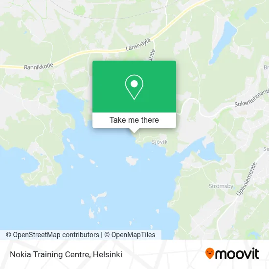 Nokia Training Centre map