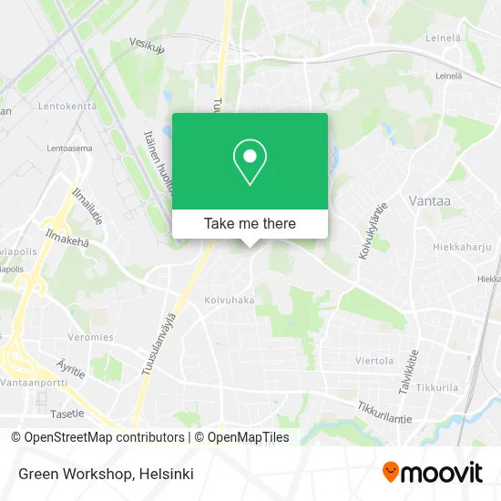 Green Workshop map