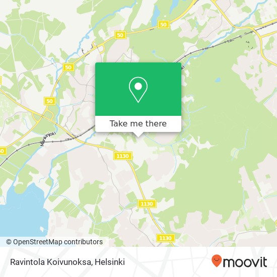 Ravintola Koivunoksa map