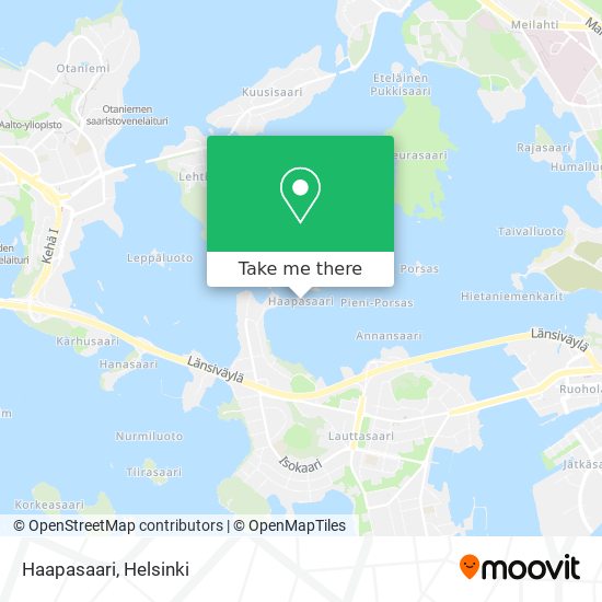 Haapasaari map