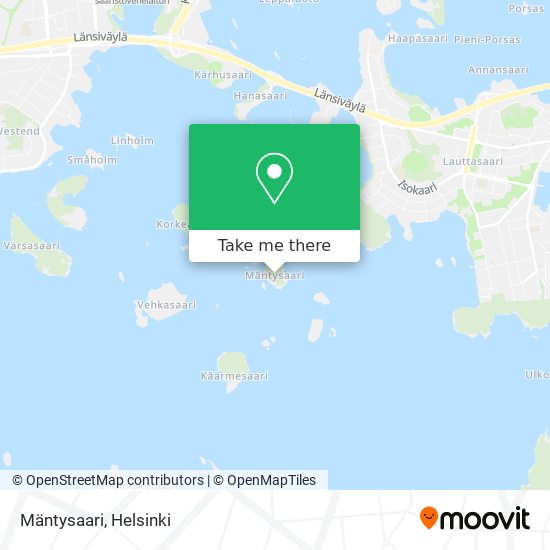 Mäntysaari map