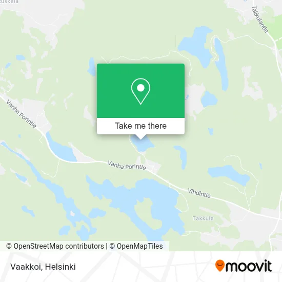 Vaakkoi map