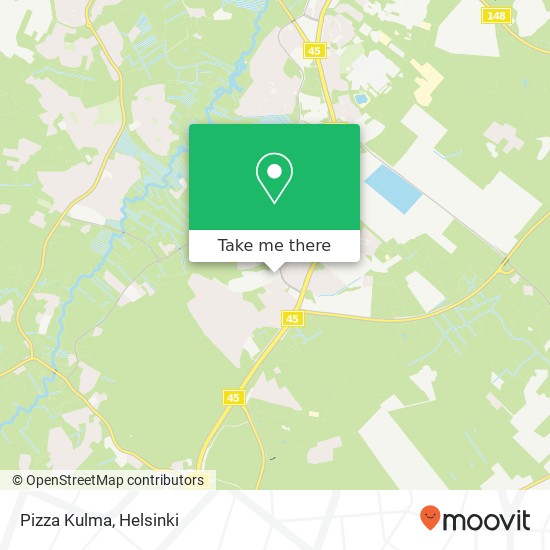Pizza Kulma map