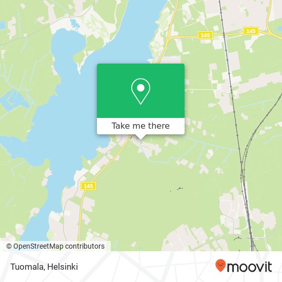 Tuomala map