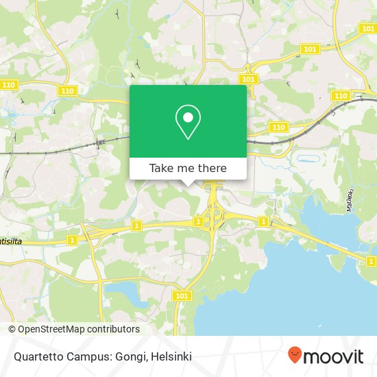 Quartetto Campus: Gongi map