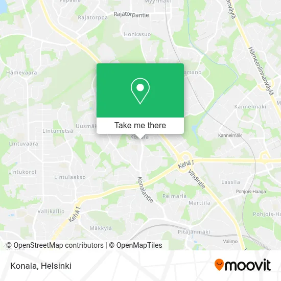 Konala map