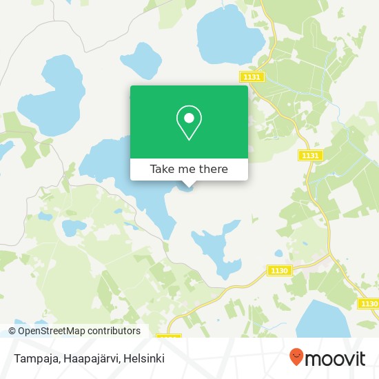 Tampaja, Haapajärvi map