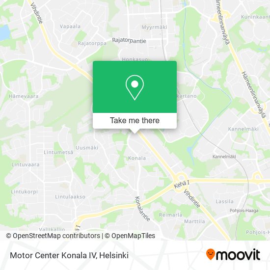 Motor Center Konala IV map