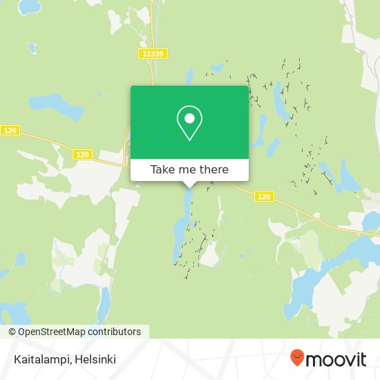 Kaitalampi map