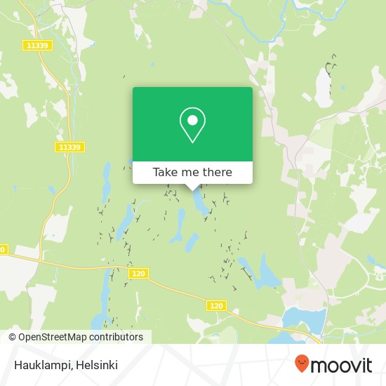 Hauklampi map