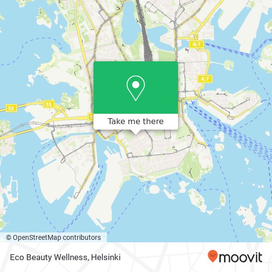 Eco Beauty Wellness map