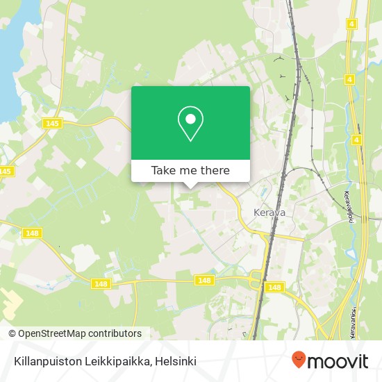 Killanpuiston Leikkipaikka map