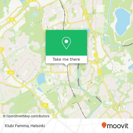 Klubi Femma map