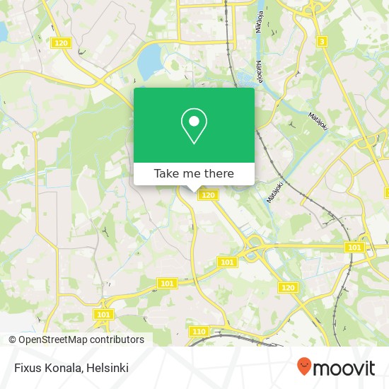 Fixus Konala map
