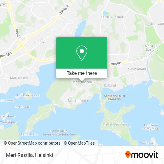 Meri-Rastila map