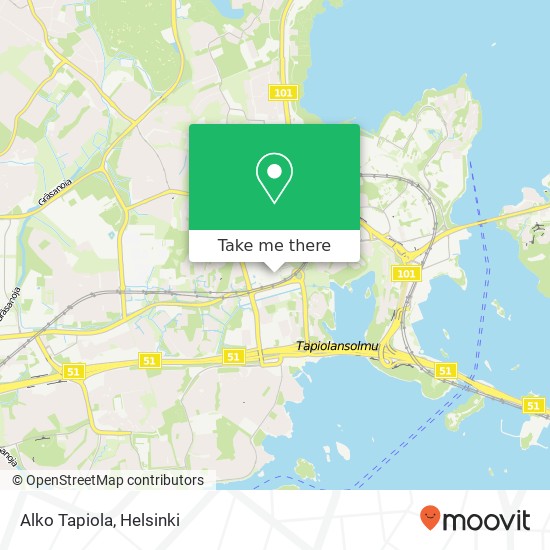Alko Tapiola map