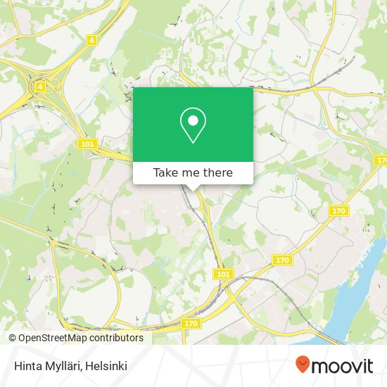 Hinta Mylläri map