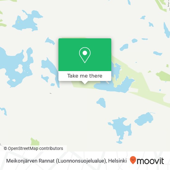 Meikonjärven Rannat (Luonnonsuojelualue) map
