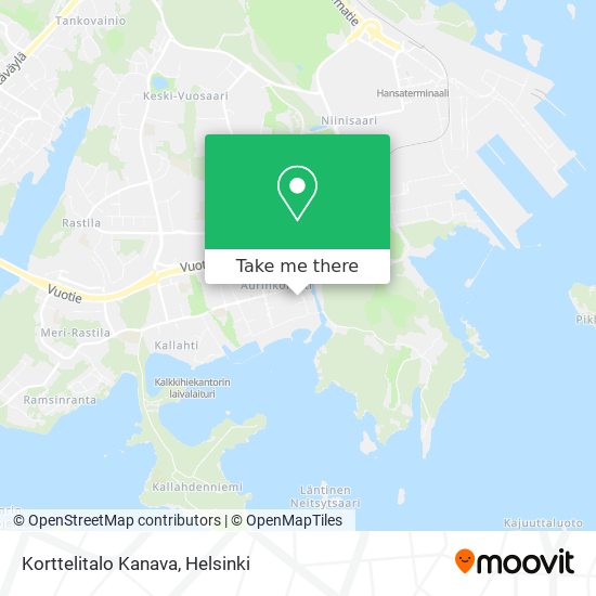 Korttelitalo Kanava map