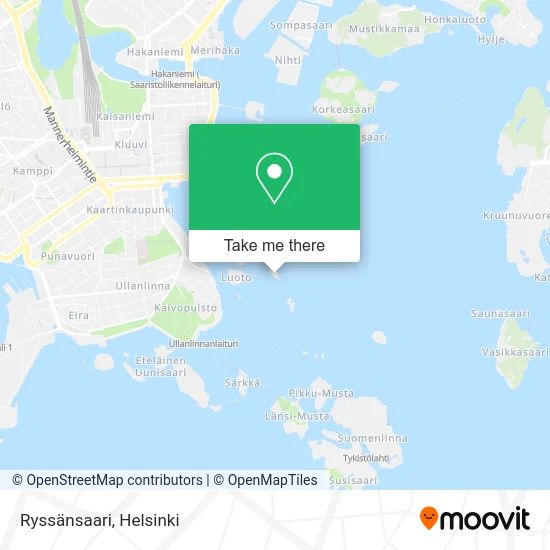 Ryssänsaari map