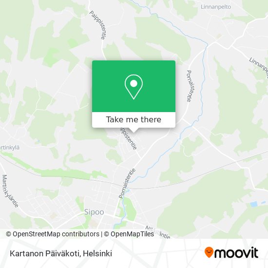 Kartanon Päiväkoti map