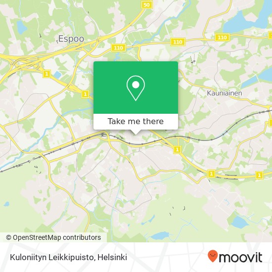 Kuloniityn Leikkipuisto map