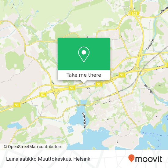 Lainalaatikko Muuttokeskus map