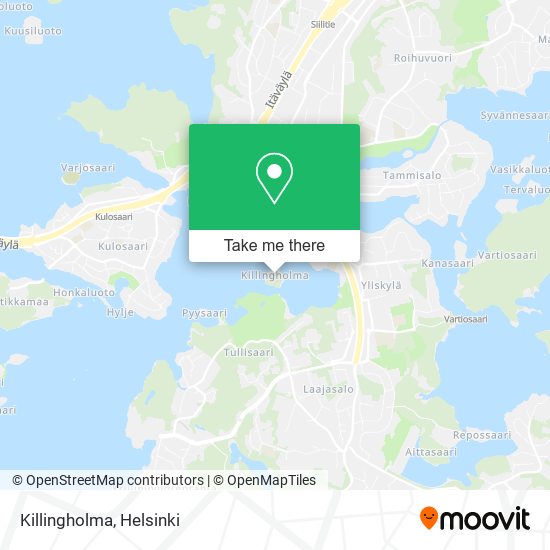 Killingholma map