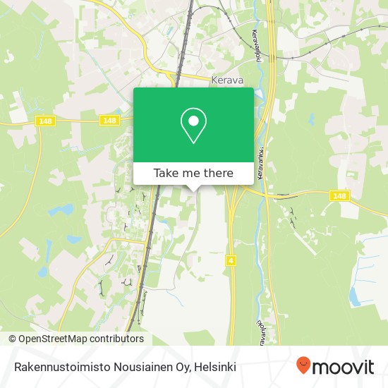 Rakennustoimisto Nousiainen Oy map