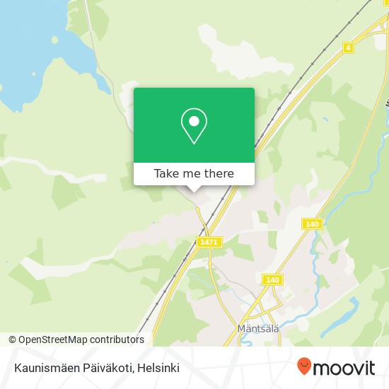 Kaunismäen Päiväkoti map