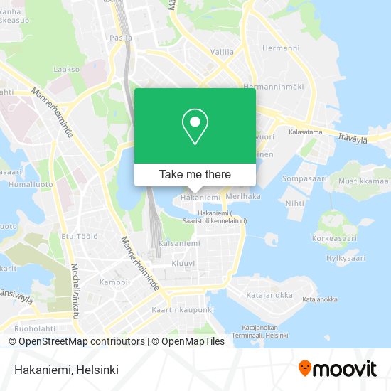 Hakaniemi map