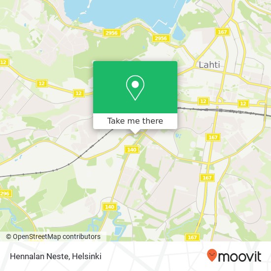 Hennalan Neste map