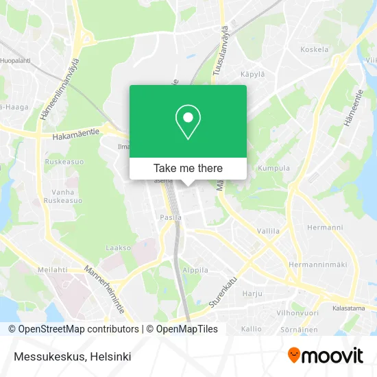 Messukeskus map