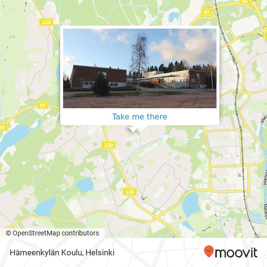 Hämeenkylän Koulu map