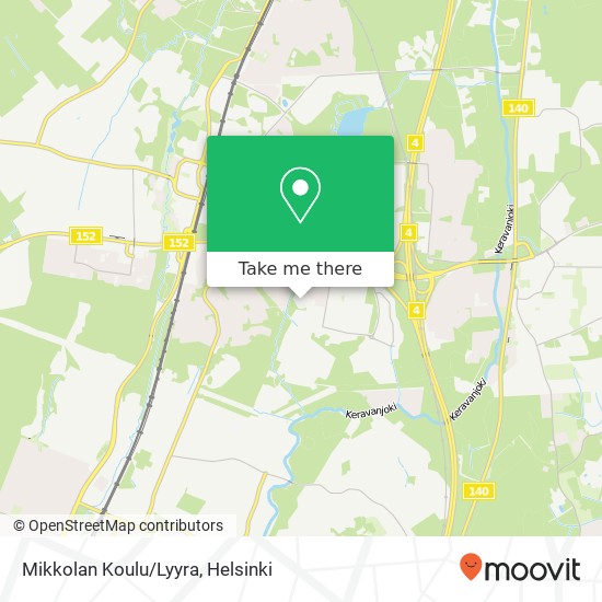 Mikkolan Koulu/Lyyra map