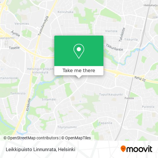 Leikkipuisto Linnunrata map