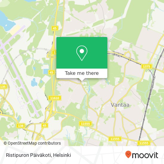 Ristipuron Päiväkoti map