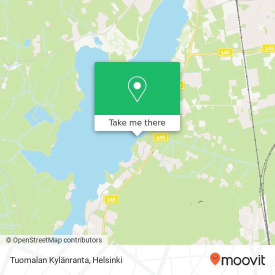 Tuomalan Kylänranta map