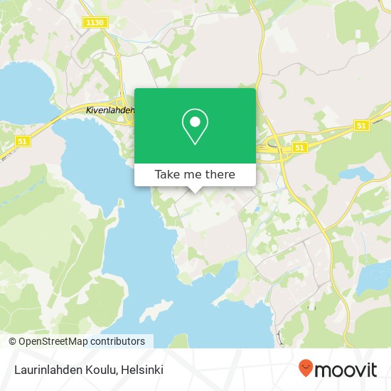 Laurinlahden Koulu map