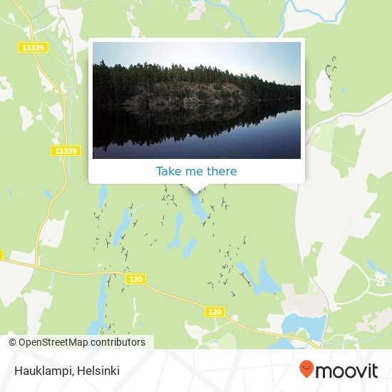 Hauklampi map