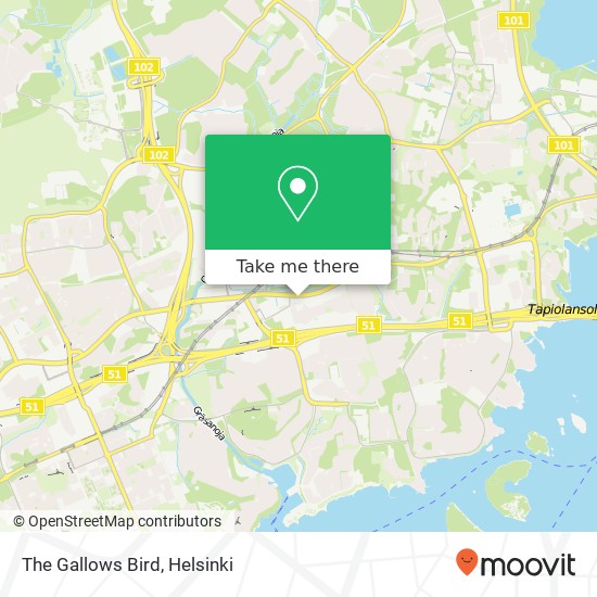 The Gallows Bird map